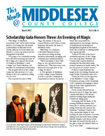 This Month at Middlesex: March 2012