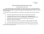 Board of Trustees Meeting Minutes August 2007