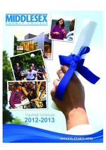 2012 – 2013 Updated Course Catalog