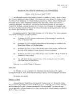 Board of Trustees Meeting - April 2019