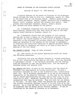Board of Trustees Meeting Minutes August 1966