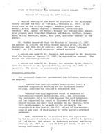 Board of Trustees Meeting Minutes February 1967