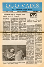 Quo Vadis -  vol. 26, no. 16 - Spring 1992