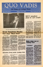 Quo Vadis -  vol. 26, no. 06 - Fall 1991