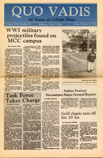 Quo Vadis -  vol. 26, no. 02 - Fall 1991