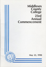 1990 Commencement Program : 23rd Annual Commencement