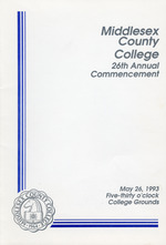 1993 Commencement Program : 26th Annual Commencement