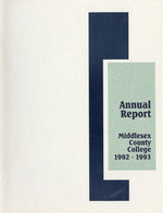 1992 - 1993 Annual Report of the President