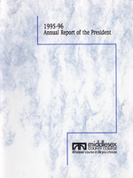 1995 - 1996 Annual Report of the President