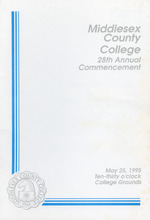 1995 Commencement Program : 28th Annual Commencement