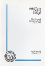1996 Commencement Program : 29th Annual Commencement