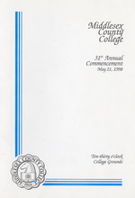 1998 Commencement Program : 31st Annual Commencement