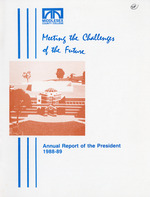 1988 - 1989 Annual Report of the President