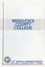 2000 Commencement Program : 33rd Annual Commencement