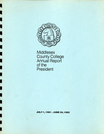 1981 - 1982 Annual Report of the President