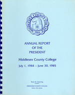 1984 - 1985 Annual Report of the President